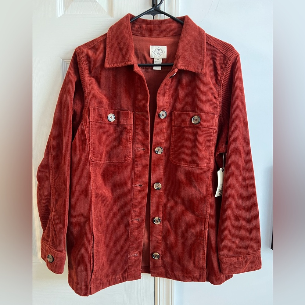 St. John's Bay burnt orange jacket M